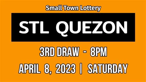 stl quezon result today 8pm 3rd draw